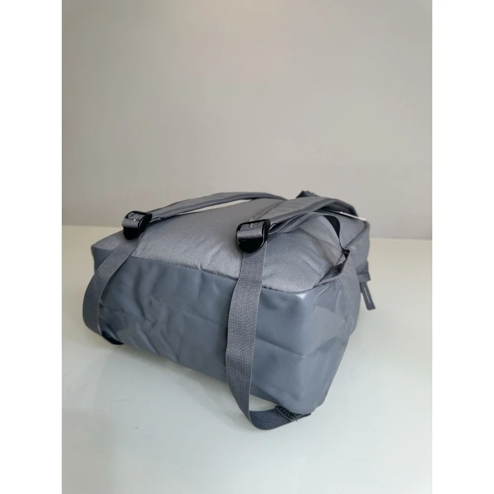 Converse Speed 2 Backpack Grey White Logo School Travel Bag 10018262-A04 NWT OS